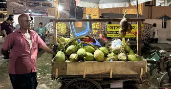 Coconut seller alleges eye-gouging threat by sergeant over price