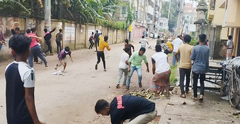 ব্রাহ্মণবাড়িয়ায় বিএনপির আনন্দ মিছিলে ধাওয়া, সংঘর্ষে আহত ১০
