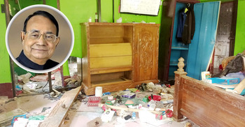 সাবেক রেলমন্ত্রী মুজিবুলের শ্বশুরবাড়িতে হামলা-ভাঙচুর