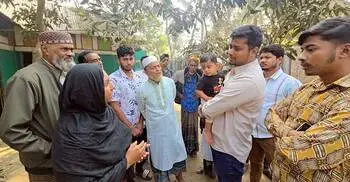 দেবিদ্বারের শহীদ পরিবার-আহতদের পাশে হাসনাত আব্দুল্লাহ