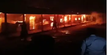 তারাবির নামাজ চলাকালে মাদরাসায় আগুন, বেঁচে গেলো শতাধিক শিক্ষার্থী