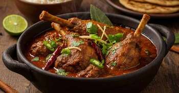 ছুটির দুপুর মানেই ঝাল ঝাল হাঁস ভুনার লোভনীয় স্বাদ