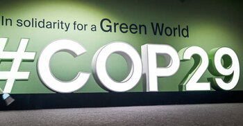 Climate-threatened nations stage protest at COP29