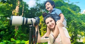 ছেলের জন্মদিনে কার অভাবে পুড়ছেন পরীমনি