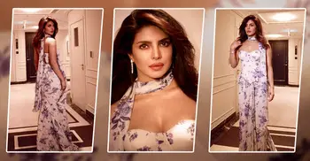 আধুনিক ভারতীয় ফ্যাশনে প্রিয়াঙ্কা চোপড়ার নতুন লুক