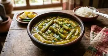 গরমে টক-ঝাল রিফ্রেশিং স্বাদ পেতে বানান আম-সজনের ঝোল