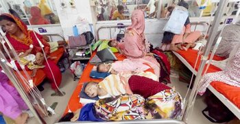 ঠান্ডা নাকি হাম, শিশুদের নিয়ে হাসপাতালে ছুটছেন বিভ্রান্ত অভিভাবকরা