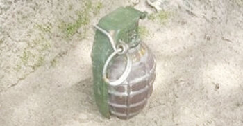 নাফ নদীতে জেলের জালে উঠে এলো হ্যান্ড গ্রেনেড