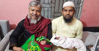 জামায়াত কর্মীর যমজ সন্তানের নাম রাখা হলো ওসমান-হাদি