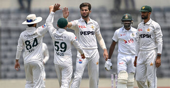 Pakistan fined for slow over-rate in 1st Bangladesh Test