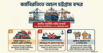 আটকে আছে ৫১ হাজার কনটেইনার, গভীর সংকটে ব্যবসা-বাণিজ্য