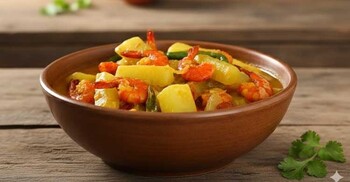 ঝটপট রাঁধুন লোভনীয় স্বাদের শসা-চিংড়ি