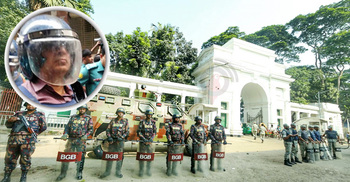 ট্রাইব্যুনালে সাবেক আইজিপি মামুন, নিরাপত্তায় মোড়া আদালতপাড়া