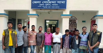 দিনে ট্রাকে ঘুরে নজরদারির পর রাতে ডাকাতি, গ্রেফতার ১০