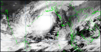 Severe cyclonic storm ‘Dana’ approaches Bangladesh coast