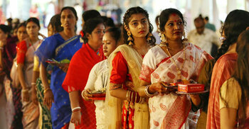 Grandeur and joy mark final day of Durga Puja celebration
