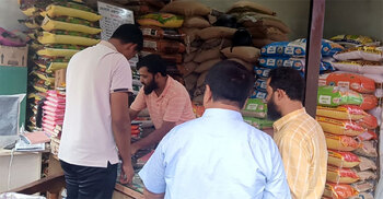 দিনাজপুরে চালের বাজারে অভিযান, ৩ ব্যবসায়ীর জরিমানা