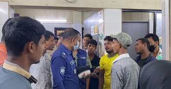 নির্মাণাধীন ভবনে কাজ করার সময় নিচে পড়ে দুই শ্রমিকের মৃত্যু