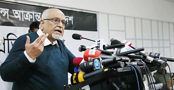 সাম্প্রতিক ঘটনাগুলোর কারণে অন্তর্বর্তী সরকার নৈতিক বৈধতা হারিয়েছে