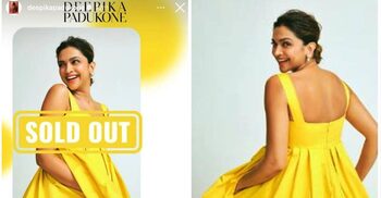 Deepika Padukone’s yellow gown sells out in 20 minutes at charity sale