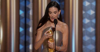 Demi Moore wins Golden Globe for ‘The Substance’
