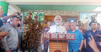 Hassan smells foreign plot in CHT unrest