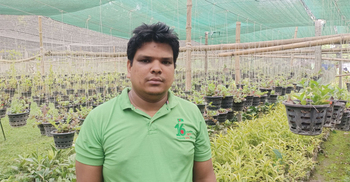 নিয়ামতের নার্সারিতে ১২ হাজার জাতের অর্কিডের সমাহার