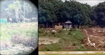 সীমান্তের ওপারে বাঙ্কার নির্মাণ করেছে বিএসএফ