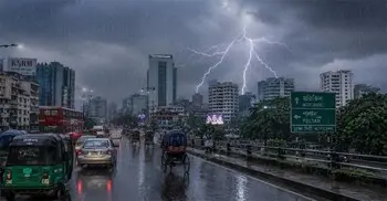 আজকের আবহাওয়া: ঢাকায় বজ্রসহ বৃষ্টি হতে পারে