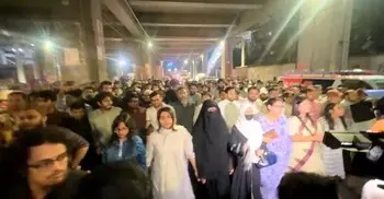 হামলার প্রতিবাদে রাজধানীতে এনসিপির বিক্ষোভ