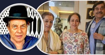 ধর্মেন্দ্রর শারীরিক খোঁজ নিতে হেমার বাড়িতে শত্রুঘ্ন-পুনম