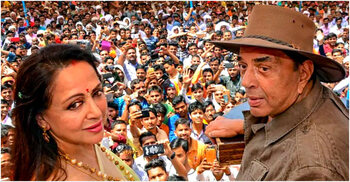 বিজেপি থেকে এমপি হয়েও যে কারণে রাজনীতি ছেড়ে দেন ধর্মেন্দ্র