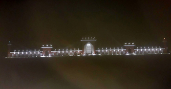 এশিয়ার সর্ববৃহৎ ঈদের জামাতের জন্য প্রস্তুত গোর-এ শহীদ ময়দান