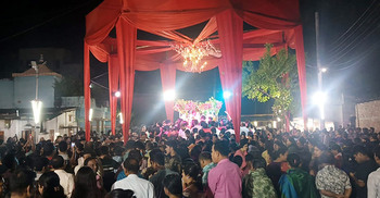 দিনাজপুরে ব্যাপক আয়োজনে রাস উৎসব পালিত