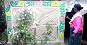 দিনাজপুরে বর্ণিল সাজে খ্রিষ্টান পল্লীগুলো