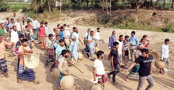 দিনাজপুরে খাল খননে প্রস্তুত ৪০০ শ্রমিক