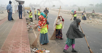 তারেক রহমানের সমাবেশস্থল থেকে ১৪৮ টন বর্জ্য অপসারণ