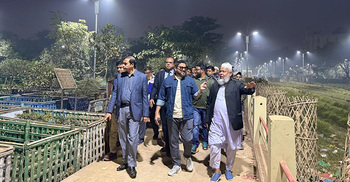 নিরাপত্তার জন্য মিরপুর কবরস্থানে ৮১২ এলইডি লাইট স্থাপন