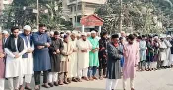 ওসমান হাদির মৃত্যুতে মানিকগঞ্জে গায়েবি জানাজা ও বিক্ষোভ মিছিল