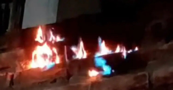 সিরাজগঞ্জে সাংবাদিকের বাড়িতে পেট্রল বোমা নিক্ষেপ