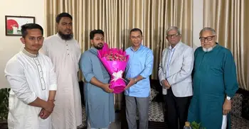 নাহিদের বাসায় তারেক রহমান