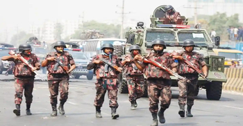 রাজধানী ও আশপাশের এলাকায় ১২ প্লাটুন বিজিবি মোতায়েন