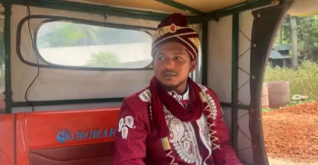 জ্বালানি সংকটে ইজিবাইকে ২৫ কিমি পাহাড়ি পথ পাড়ি দিয়ে খাগড়াছড়িতে বিয়ে