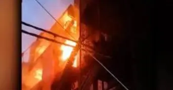 দিল্লির আবাসিক ভবনে অগ্নিকাণ্ডে ৯ জনের মৃত্যু, এসি বিস্ফোরণের সন্দেহ