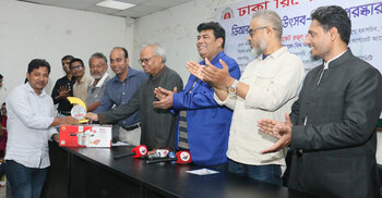 ডিআরইউ ক্রীড়া উৎসবে ৪ পুরস্কার পেলেন জাগো নিউজের সাঈদ শিপন