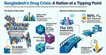 A nation hooked? Bangladesh’s 82 lakh drug user bombshell