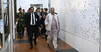 Yunus returns home after 9-day visit to New York