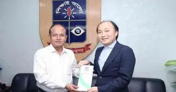 ঢাবি উপাচার্যের সঙ্গে জাপান ফাউন্ডেশনের মহাপরিচালকের সৌজন্য সাক্ষাৎ