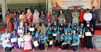 ঢাবি রোকেয়া হলের বার্ষিক ক্রীড়ায় চ্যাম্পিয়ন সাদিয়া, রানার্স-আপ ইমি