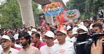 চারুকলা থেকে বৈশাখী শোভাযাত্রা শুরু
